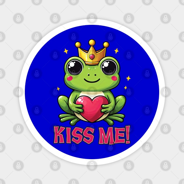 Frog Prince 28 Magnet by Houerd